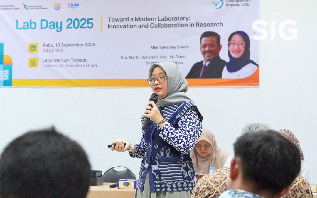 SIG Teams Up with BBPOM Medan for Laboratory Day at Universitas Sumatera Utara