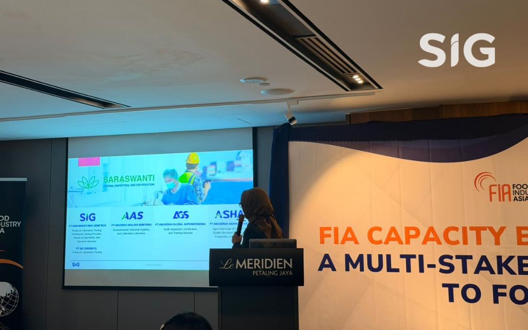 SIG Laboratory Re-engages in the FIA–AFBA International Forum: Presents Emerging Contaminants PFAS and Laboratory Modernization