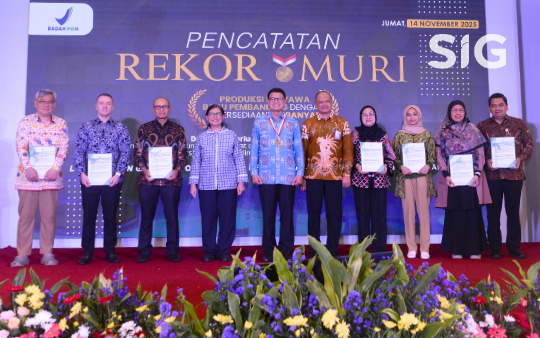 SIG Signs Cooperation Agreement (PKS) for the Indonesian Cosmetic Laboratory Network (JLKI) and Witnesses BPOM’s MURI Record for the Largest Availability of Reference Standard Compounds