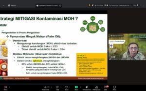 Strengthening Support for the Palm Oil Industry: SIG Officially Launches MOSH/MOAH Contaminant Testing in the 18th Webinar MOSH/MOAH Prof. Dr. Ir. Purwiyatno Hariyadi
