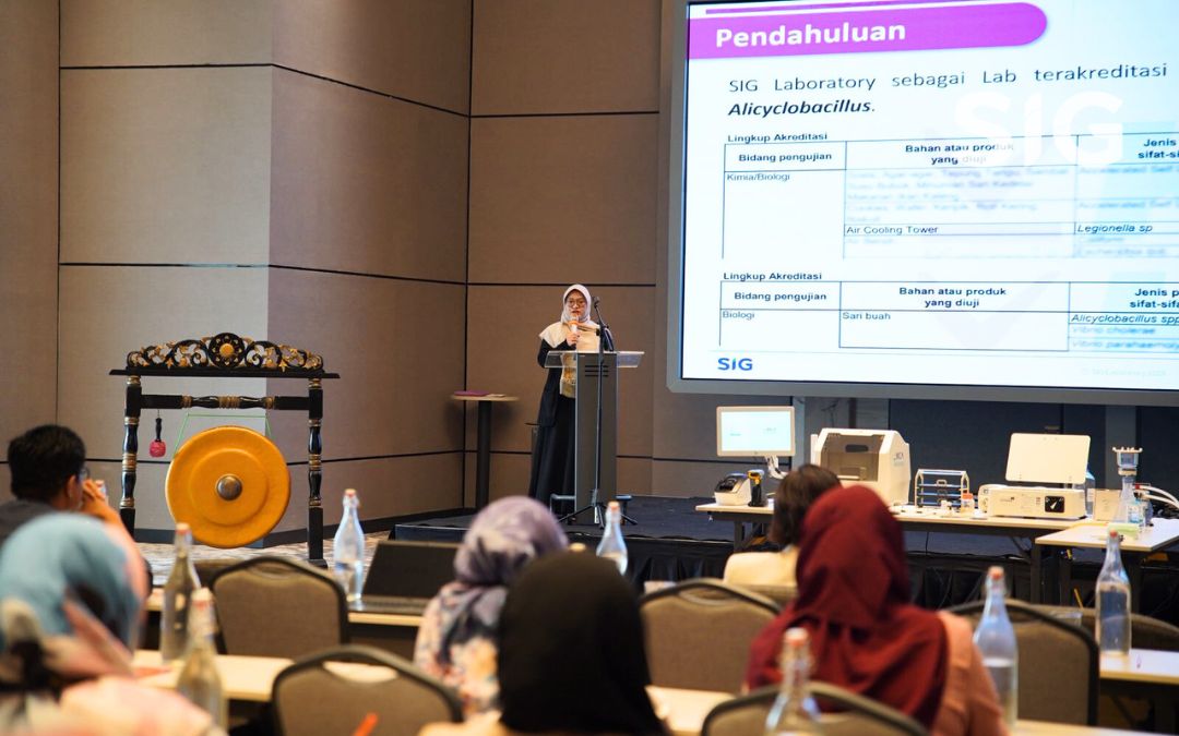 SIG Enlivens the 13th “Ngobrol Mikrobiologi” Seminar: Discussing Microbiological Testing of Water and Beverages