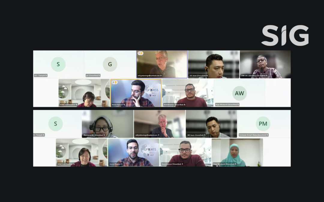 SIG Leads Kick-Off Meeting of the Halal Testing Method Harmonization Working Group with AOAC SEA & Arab Section