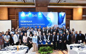 SIG Fulfills Invitation from Ecolab Indonesia: Shares Insights on Food Safety at the Seminar “Beyond Hygiene and Food Safety: Compliance-Ready Across Local and Global Landscapes” Beyond Hygiene and Food Safety SIG Fulfills Invitation from Ecolab Indonesia: Shares Insights on Food Safety at the Seminar “Beyond Hygiene and Food Safety: Compliance-Ready Across Local and Global Landscapes”