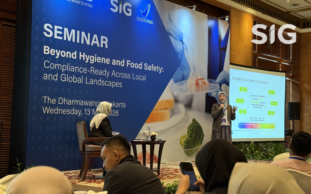 SIG Fulfills Invitation from Ecolab Indonesia: Shares Insights on Food Safety at the Seminar “Beyond Hygiene and Food Safety: Compliance-Ready Across Local and Global Landscapes”